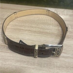 Brighton Leather Belt M